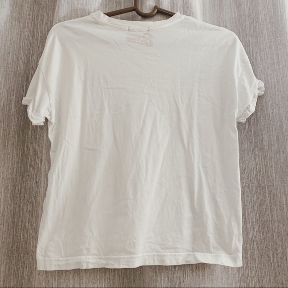 BERSHKA David Bowie White T-shirt - Picture 2 of 4
